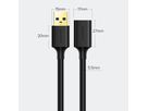 UGREEN Extension Cable USB 3.1 30126 1.5m, Black (6957303831265)
