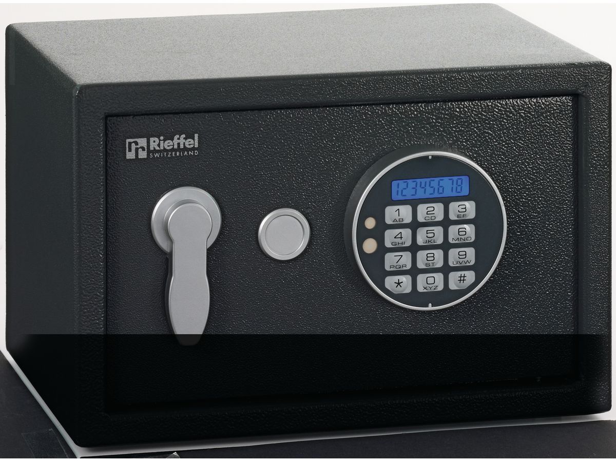 RIEFFEL SWITZERLAND Security Box VT-SB 200 SE 200x310x200mm anthrazit (7640115313850)