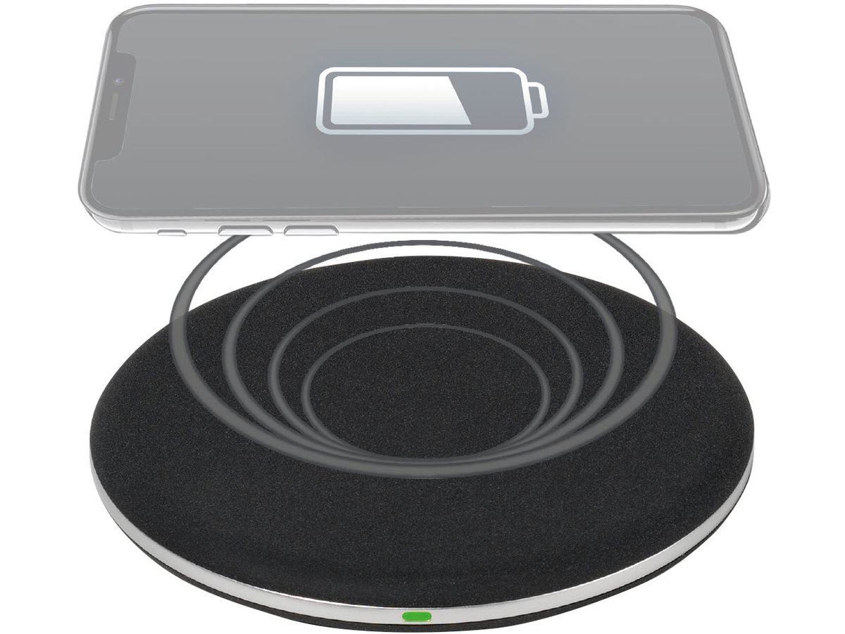 VIVANCO Wireless-/Induktions-Charger 61628 10W (4008928616286)