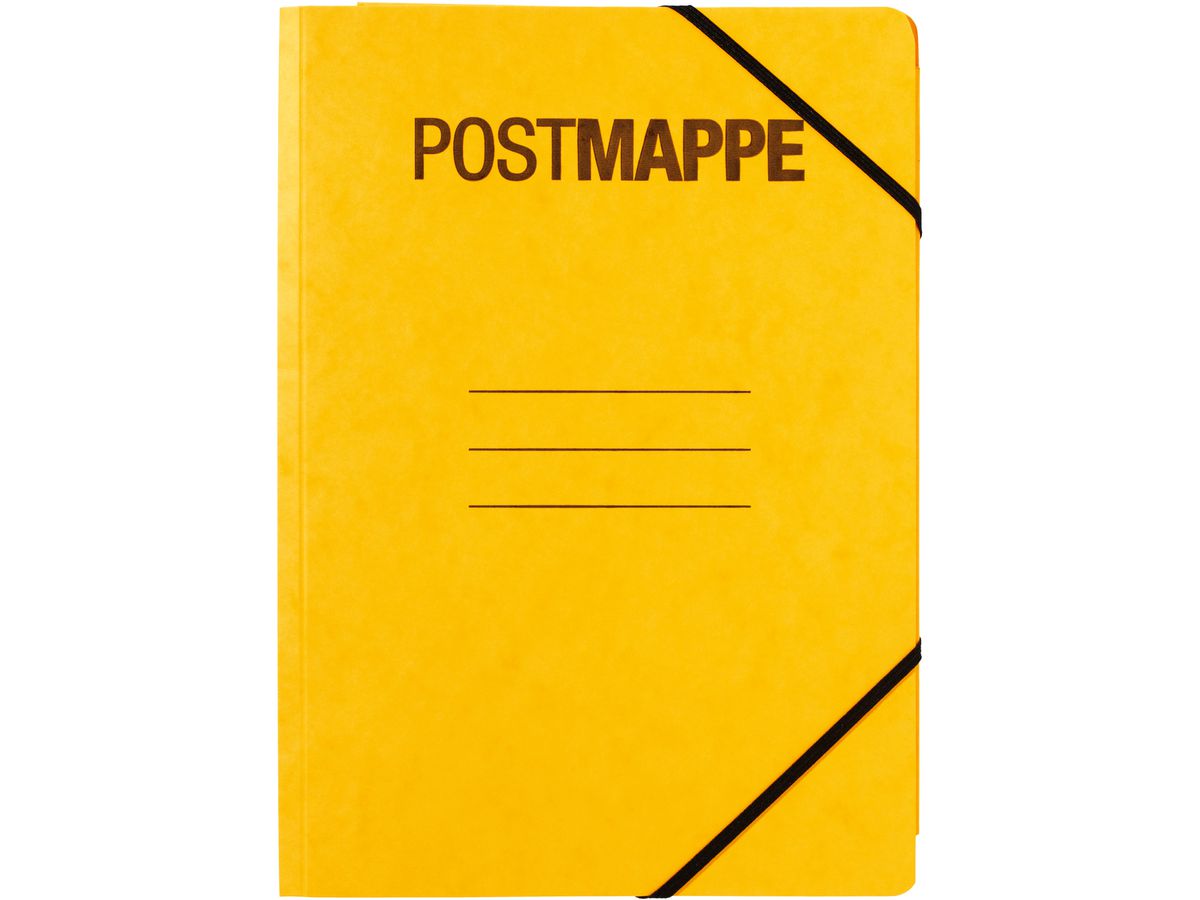 PAGNA Chemise poste A4 24005-05 Pressspan jaune (4013951013834)