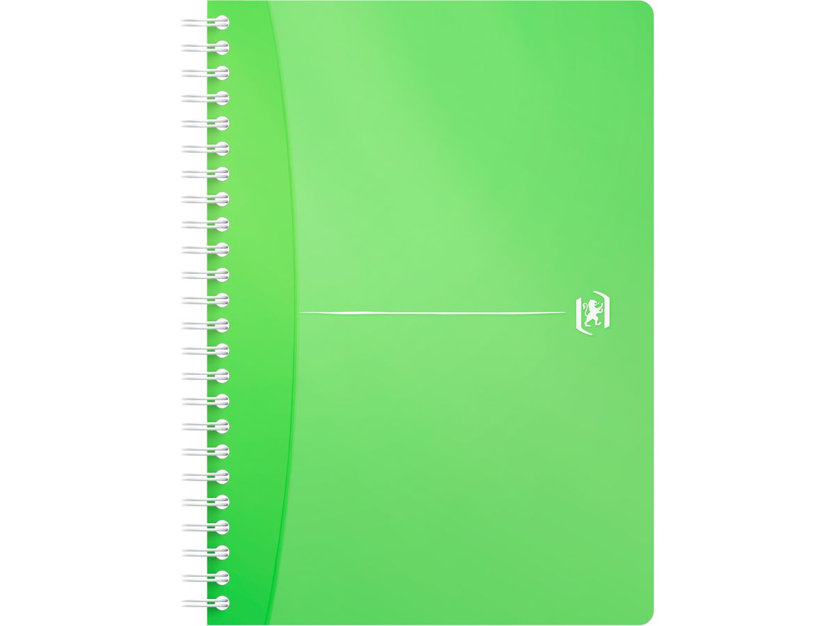 OXFORD Spiralbuch MyColours A5 100102483 kariert 5mm, 90g 90 Blatt (3020120029337)