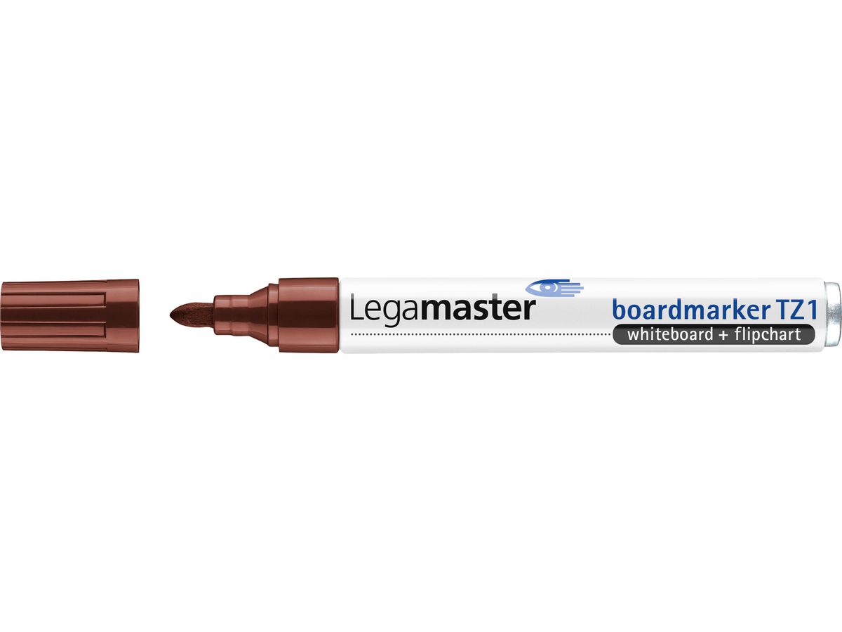 LEGAMASTER Whiteboard Marker TZ1 1,5-3mm 7-110007 braun (8713797026291)