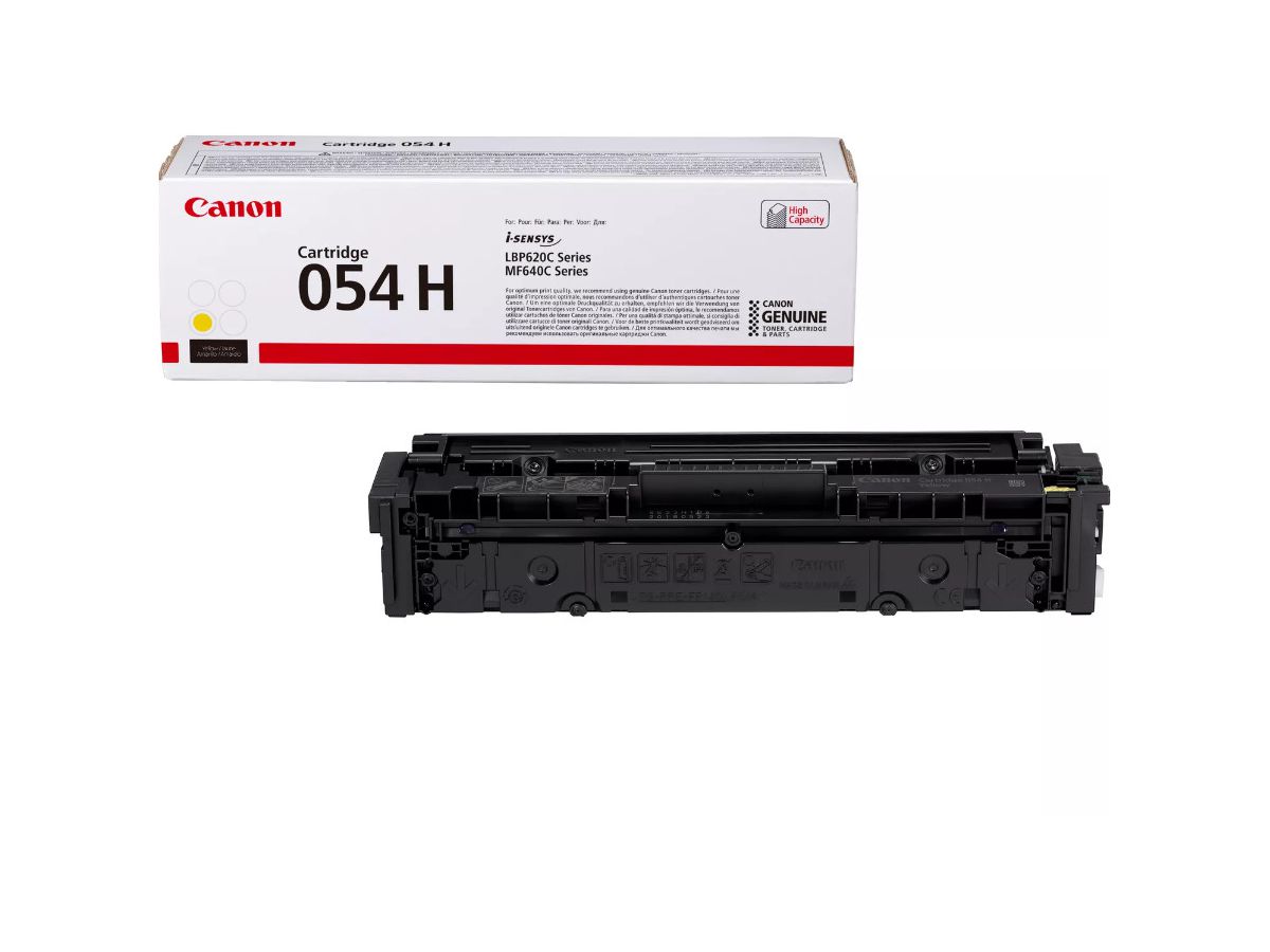 CANON Modulo di toner 054H yellow CRG 054 YH LBP621/MF641 2300 pagine (4549292124484)