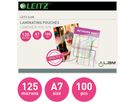 LEITZ Laminiertasche A7 33805 glanz, 125my 100 Stk (5411313338059)