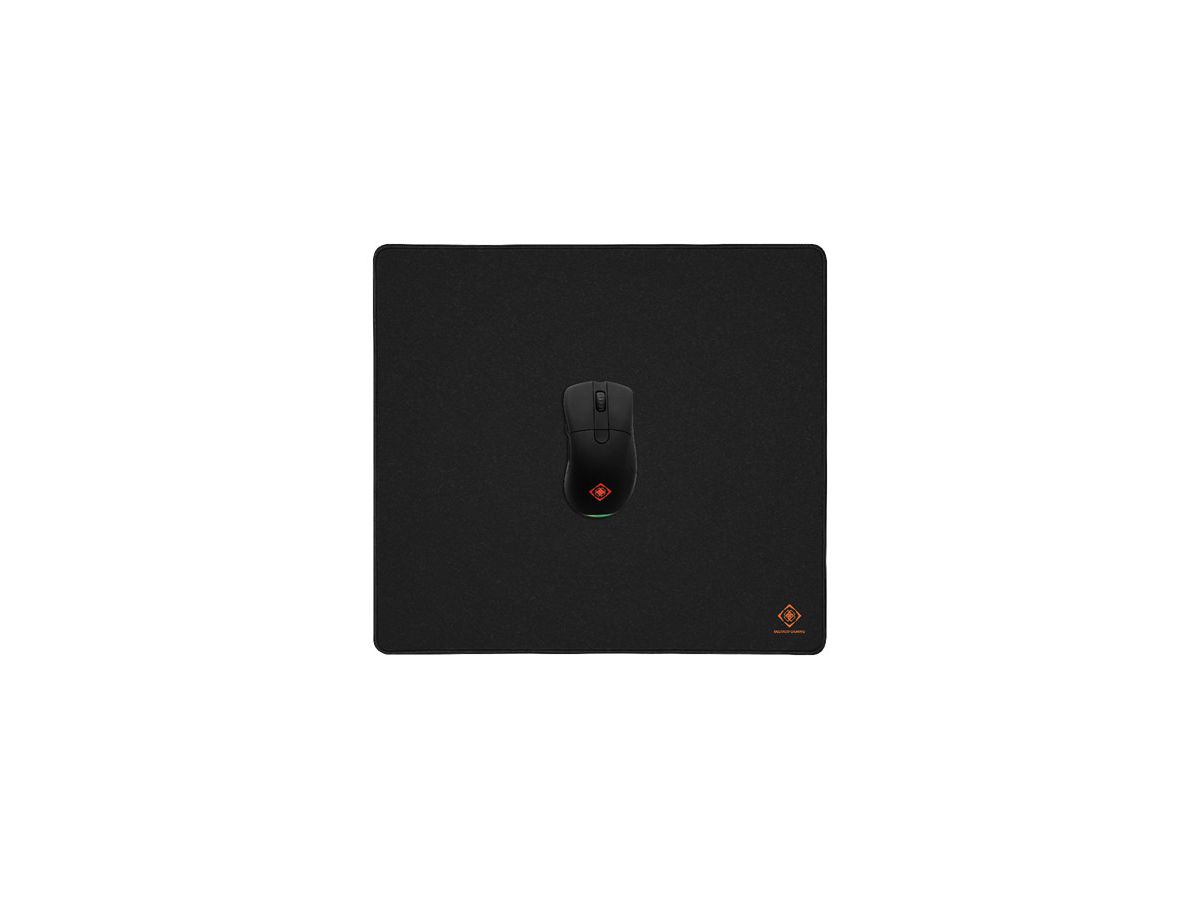DELTACO Gaming Mousepad L GAM-137 Black,stitched edges,DMP460 (7333048057044)