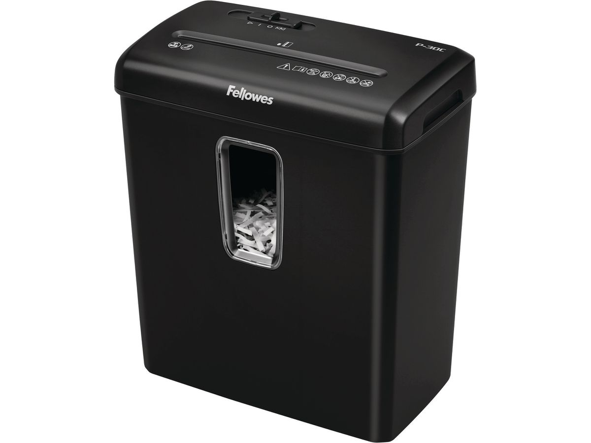 FELLOWES Aktenvernichter P-30C 6008101 P-4, 15lt (0043859741298)